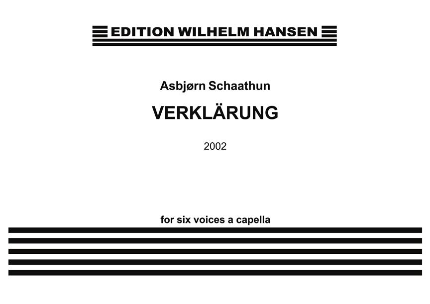 Schaathun Verklärung 6 Part Choir